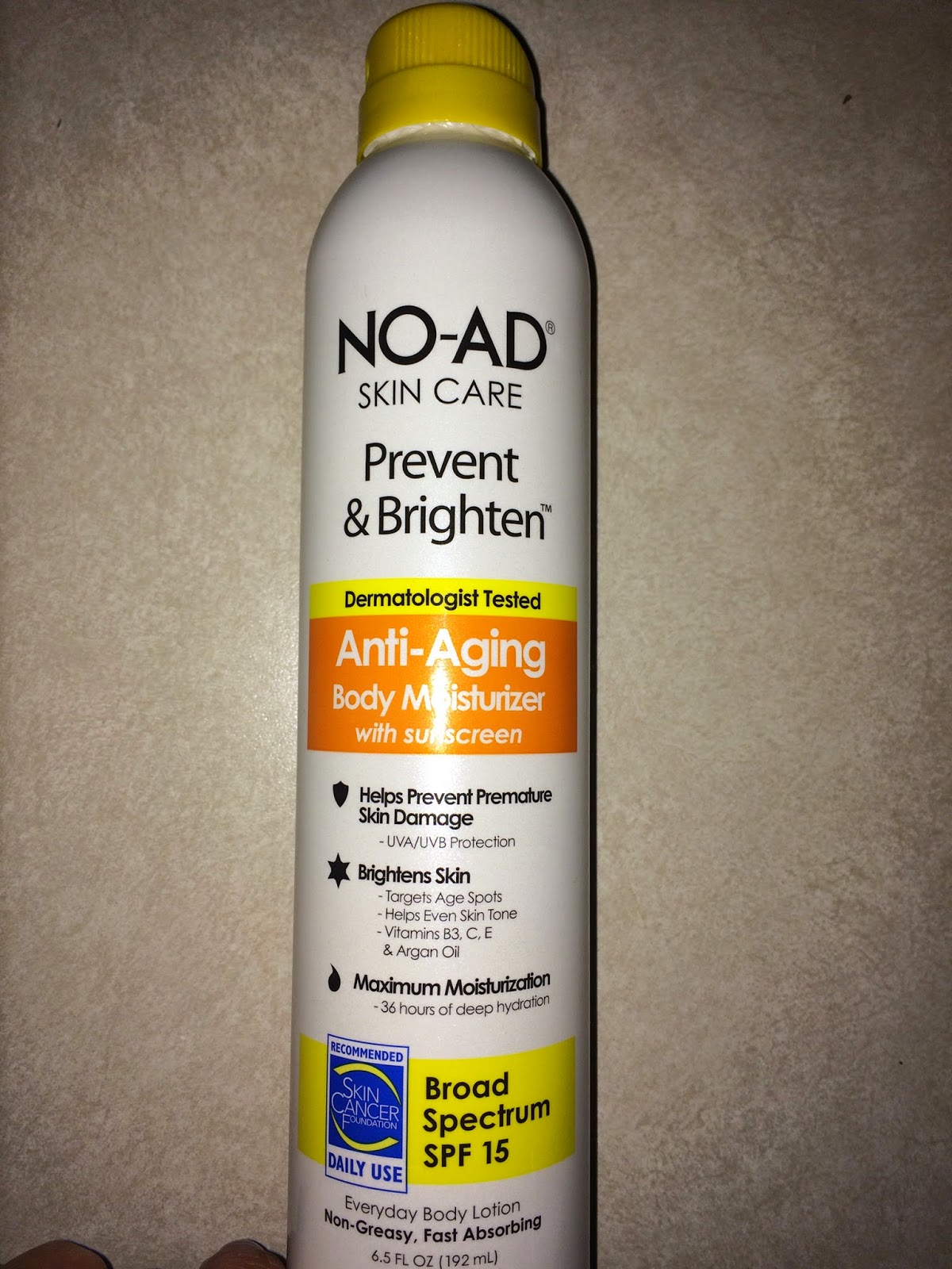 NoAd AntiAging Body Moisturizers at Drugstore Prices Review and